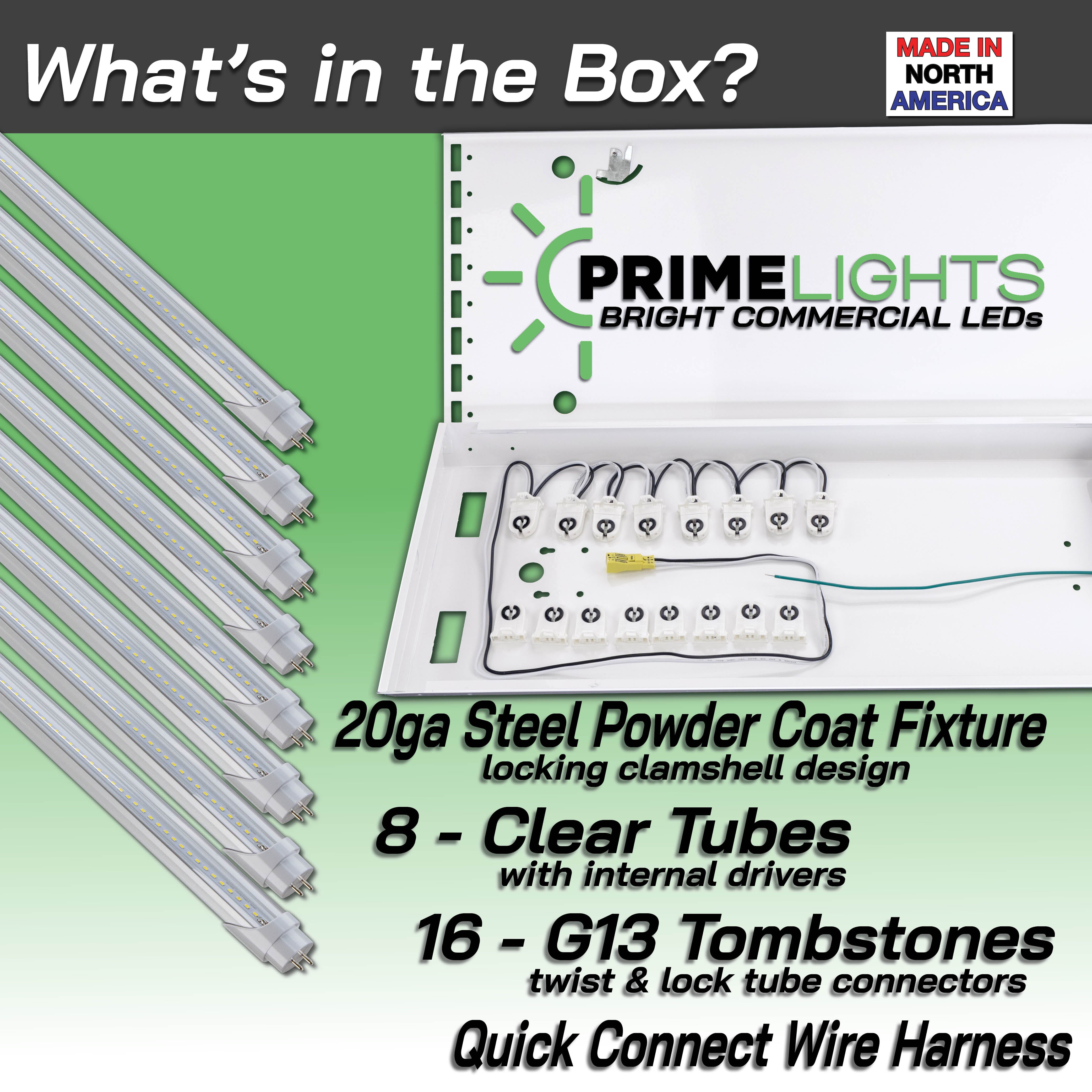 4ft. LED 8 Lamp STINGRAY® GEN 2 (Up to 36 ft Mounting Height) 160W - 28,800 Lumens - Clear/Frosted