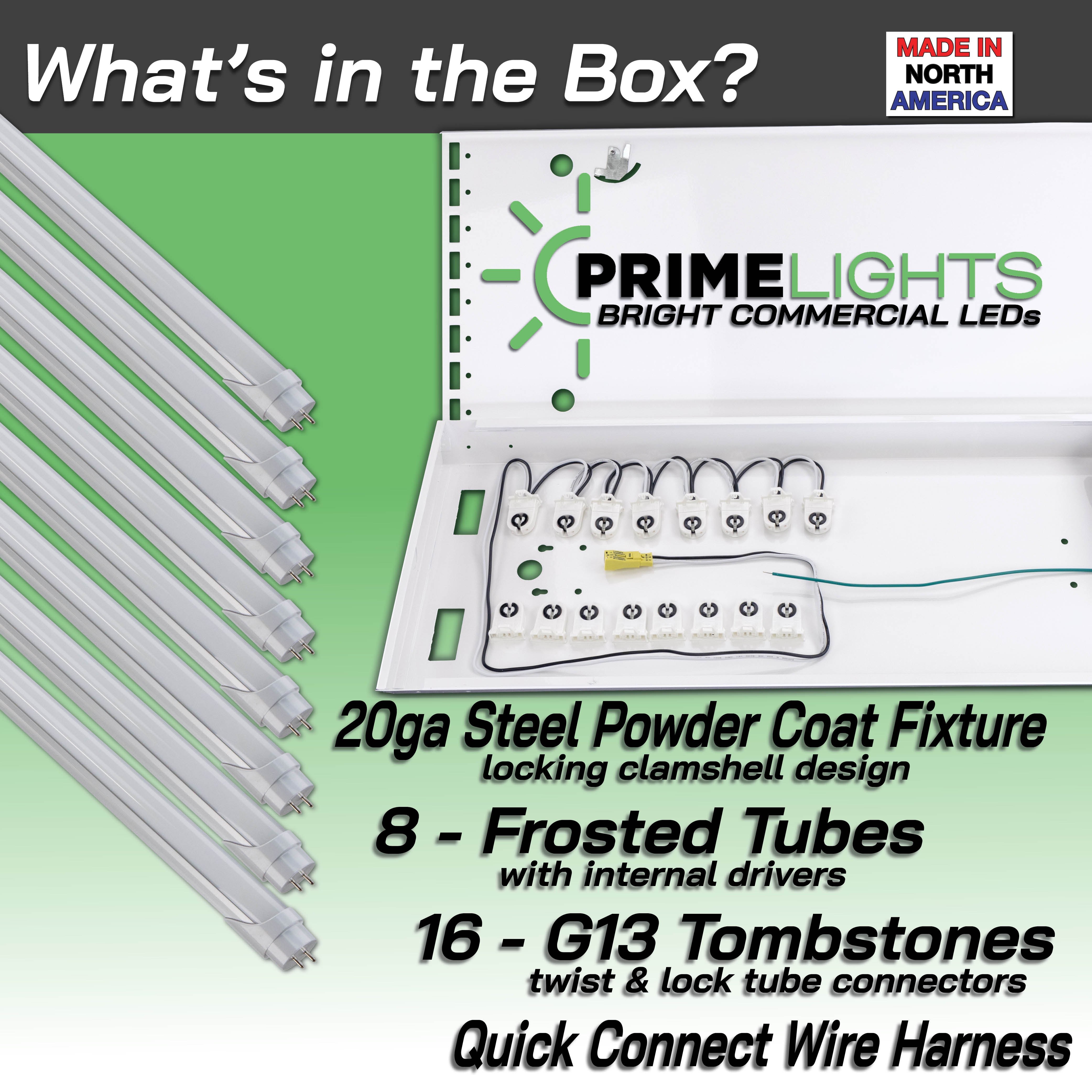 4ft. LED 8 Lamp STINGRAY® GEN 2 (Up to 36 ft Mounting Height) 160W - 28,800 Lumens - Clear/Frosted