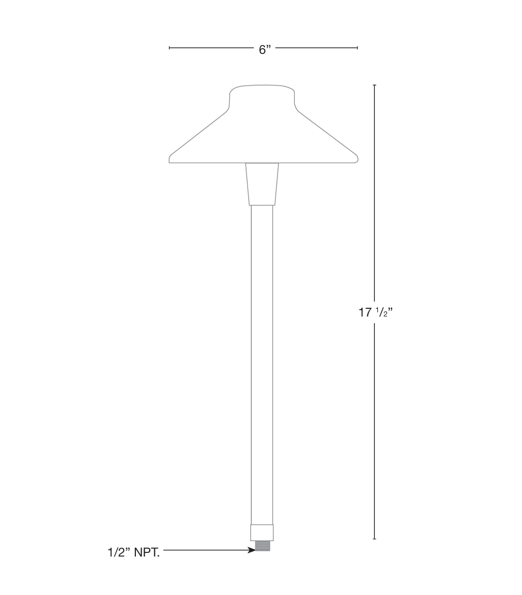 Indonesian-Inspired LED Path & Area Lights | Solid Brass or Copper | Matte Bronze, Black or Raw Copper | 2700K Warm White