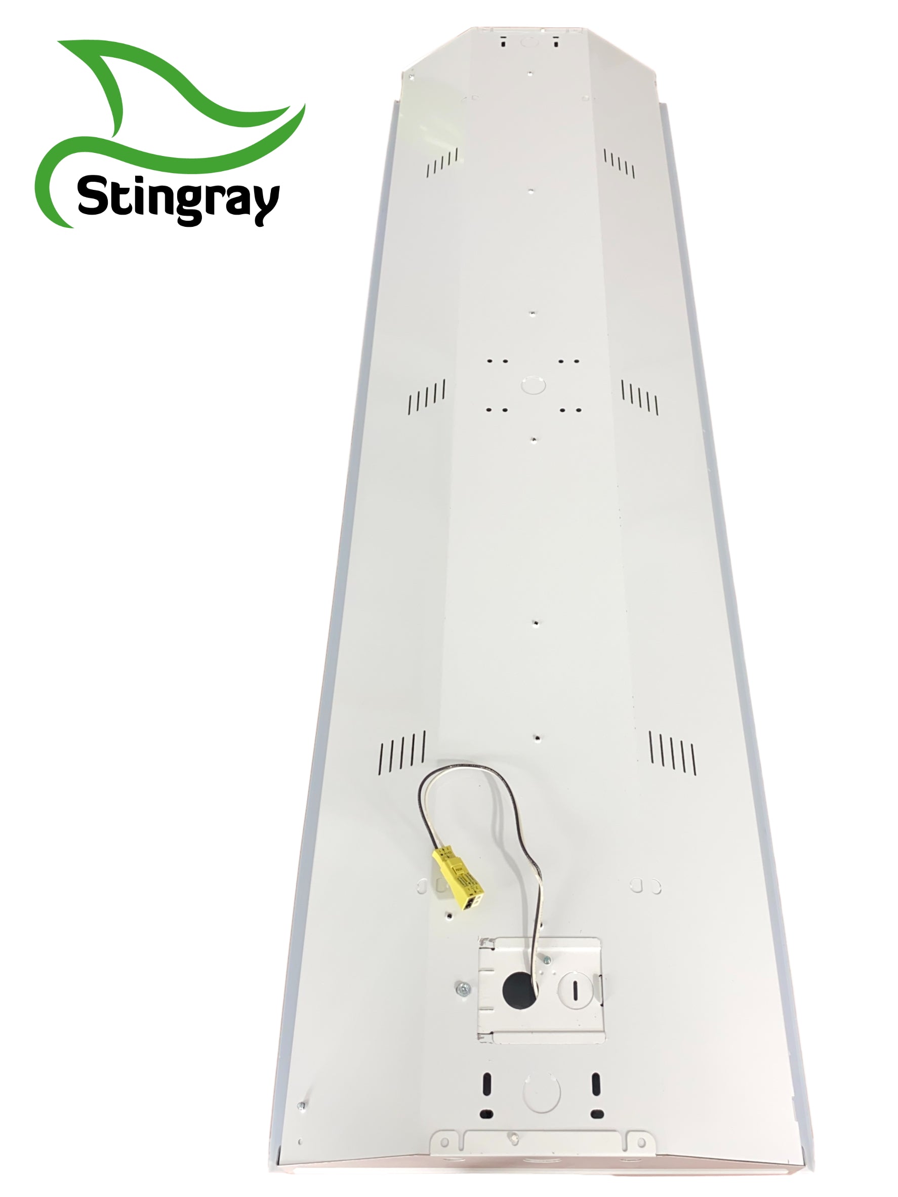 480 Volt LED 6 Lamp T8 STINGRAY 6XL Highbay Fixture 132 Watts Frosted