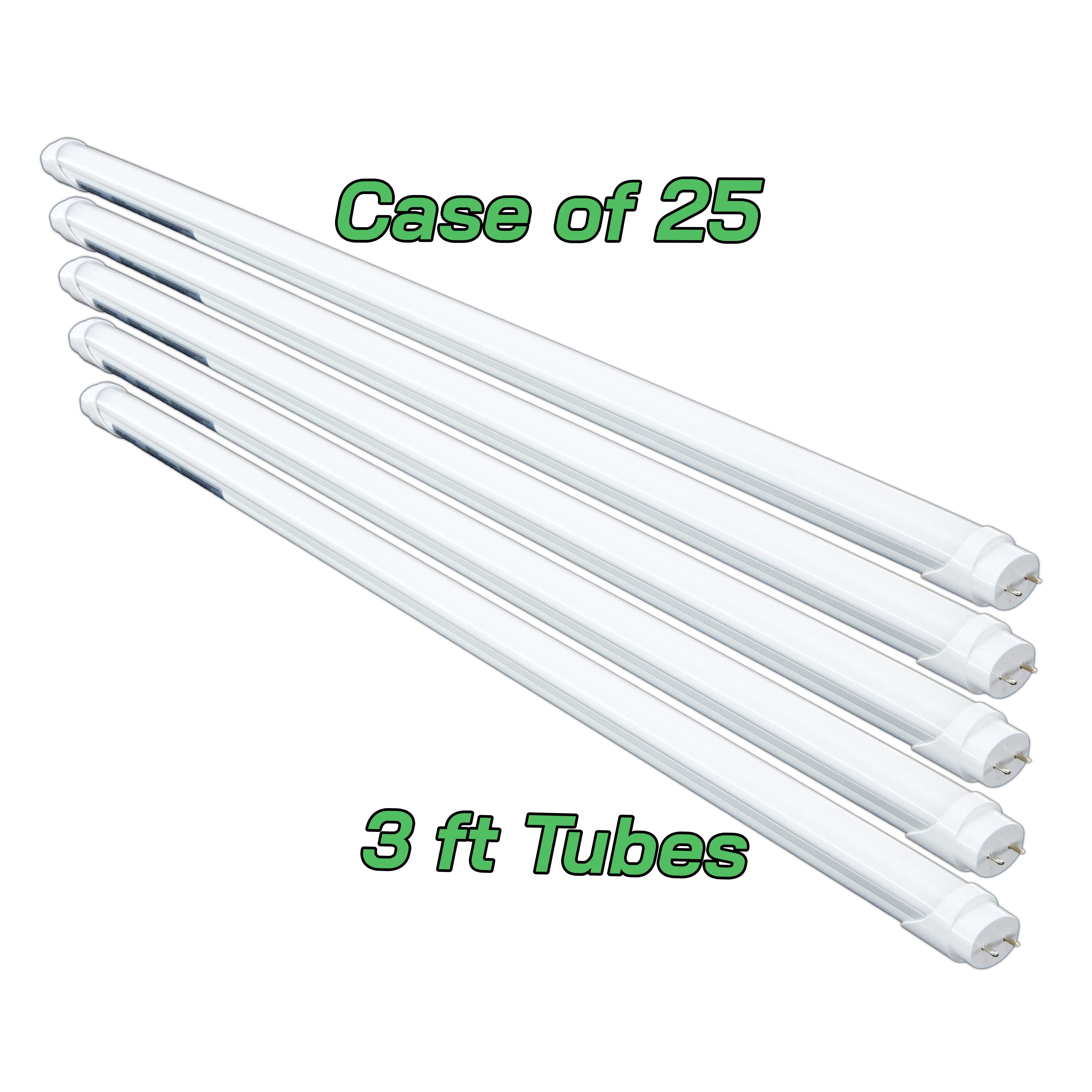 3' LED T8 Bulb 14W Frosted 4K/5K Color Temp - 25 Pack