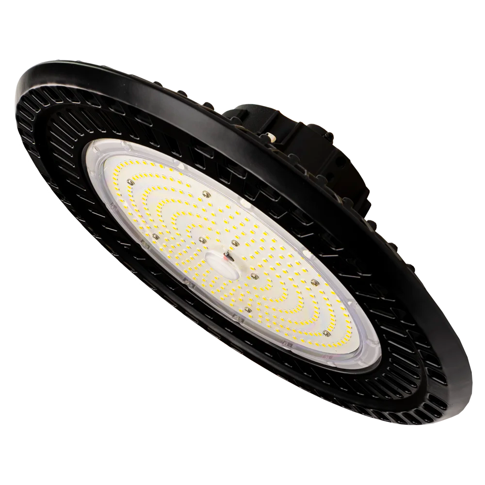 200W LED Wet Location Round High Bay - Premium LED Chips - 26,000 Lumens