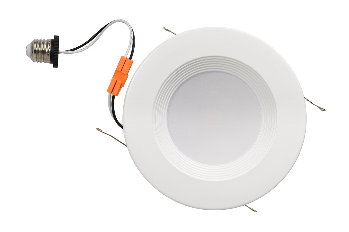 Elucent Device ATG - LED eLucent Retrofit Downlight 6”(ELD) 13W CCT, White Finish Baf ...