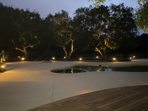 Architectural, Landscape & Home Accent LED Light | Solid Brass | Matt Bronze or Black | 2700K Warm White