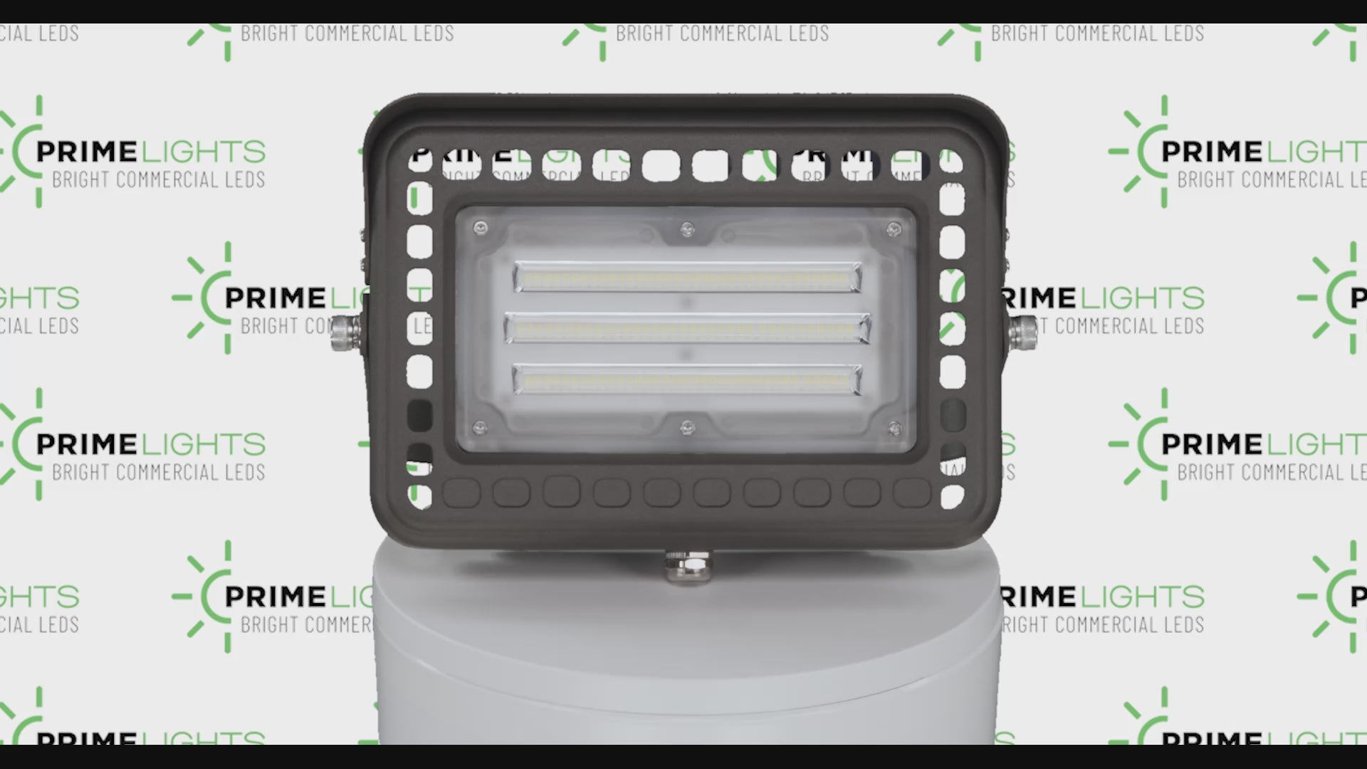 Load video: LED HammerHead 50W GEN II - Adjustable Flood Wall Pack - 7,000 Lumens