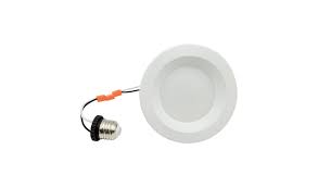 ATG - LED eLucent Retrofit Downlight 4”(ELD) 9W CCT, White Finish Smooth Trim - ELD4-9-5CCT-W-SM