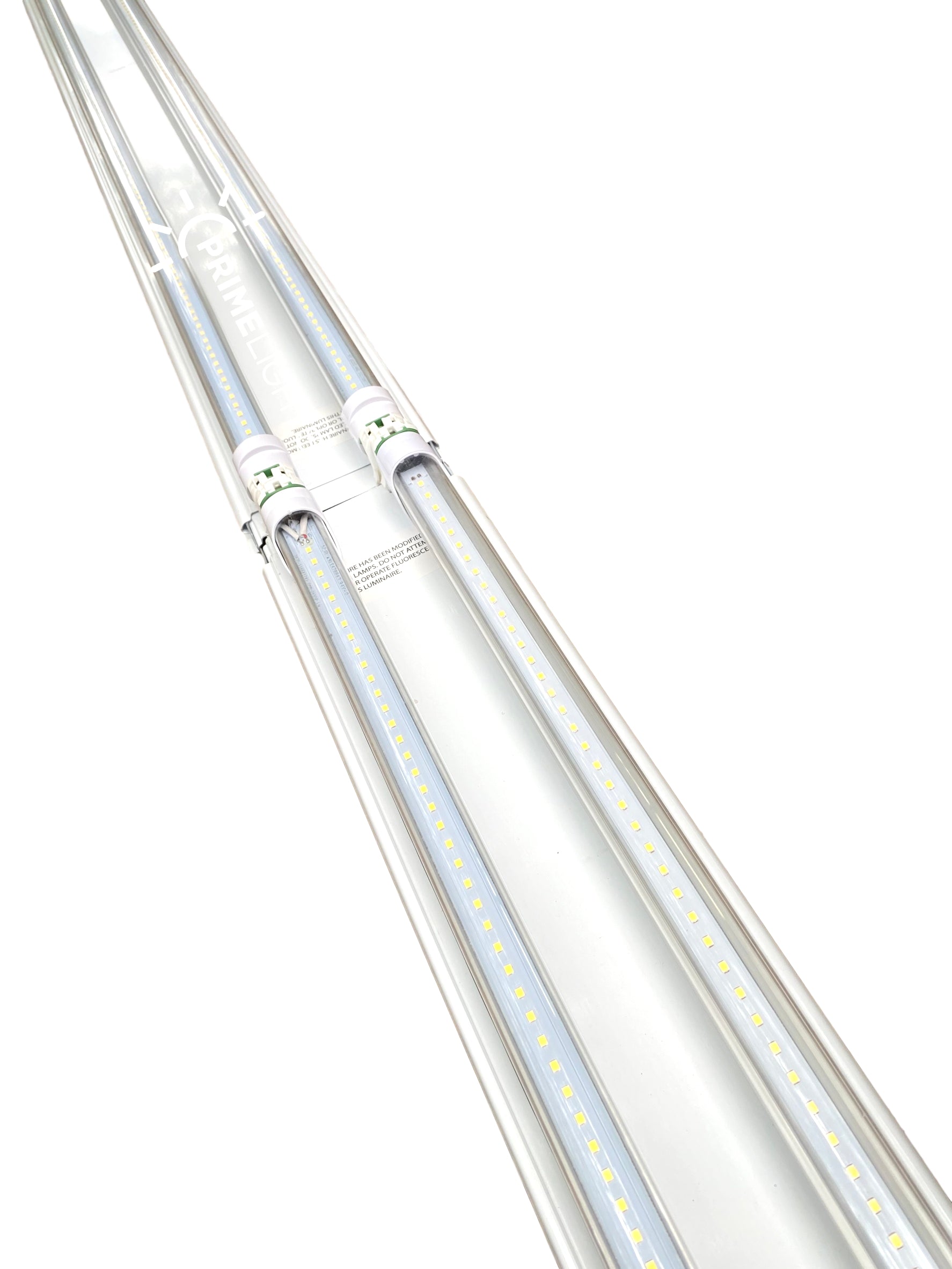 The BOLT 8' – 4 Lamp LED Shop Light – 12,400 Lumens CLEAR