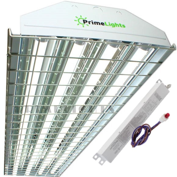 Shop Light With 90 Minute Emergency & Wire Guard Cage Battery Backup ...