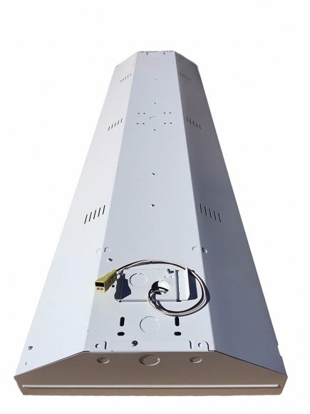 PrimeLights 4 Bulb / Lamp T8 LED High Bay Utility Shop Garage Warehouse Light Fixture 11,400 Lumens, 120-277V