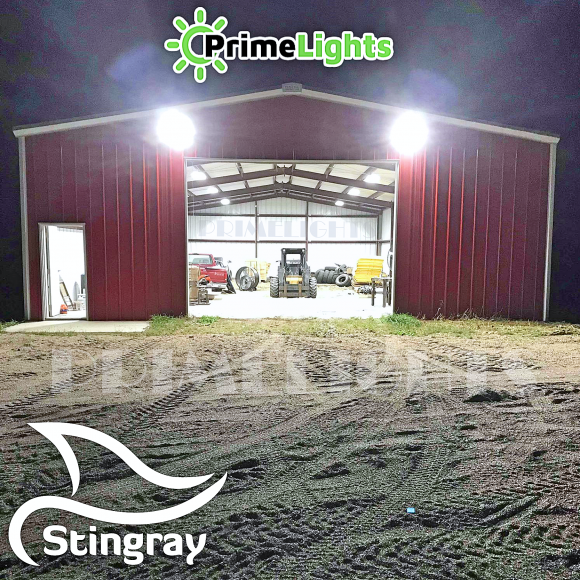 4ft. LED 4 Lamp T8 STINGRAY® 4XL Highbay MOTION ACTIVATED Shop Light 72W Frosted/Clear 12,960 Lumens