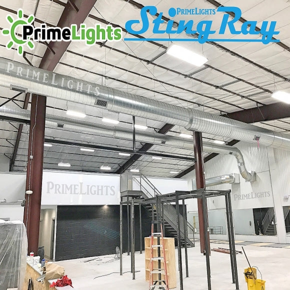 4ft. LED 4 Lamp T8 STINGRAY® 4XL Highbay Fixture 80 Watt Frosted 12,960 Lumens - Calc