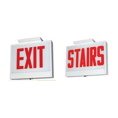 Steel LED Exit / Stairs Light 5W Surface Mount Chicago Approved