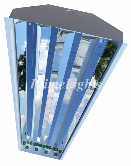 4 Lamp T8 Highbay Fluorescent Fixture