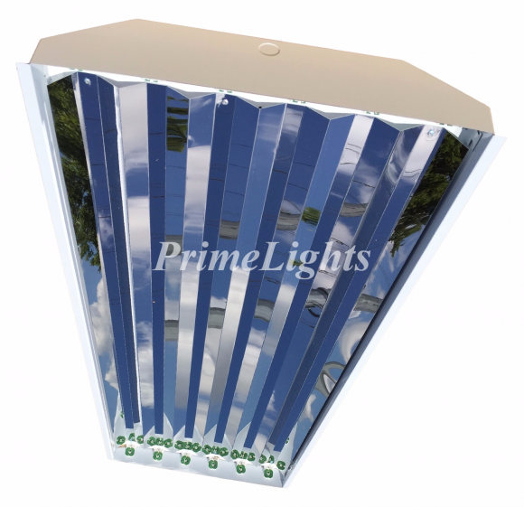 6 Lamp T8 Highbay Fluorescent Fixture