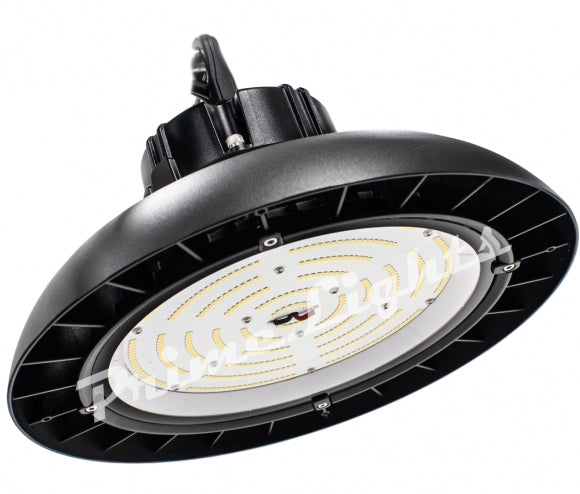 150W LED Wet Location Round High Bay - Samsung LED Chips - 19,500 Lumens Calc