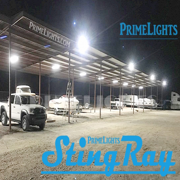 4ft. LED STINGRAY® 6 XL Highbay MOTION ACTIVATED Shop Light With Wire Guard 108W Frosted 19,440 Lumens