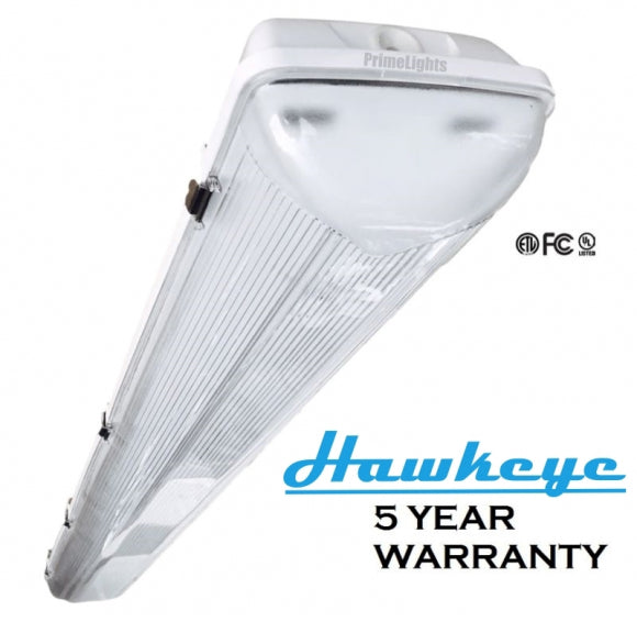THE HAWKEYE LED PLVT4P2LED44W 2 LAMP 4' T8 LED 44 Watt PrimeLights