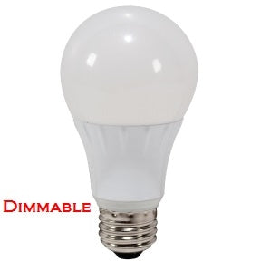 LED Bulb 6 Watt - 40 Watt Equivalent Soft White Dimmable (6 Pack)