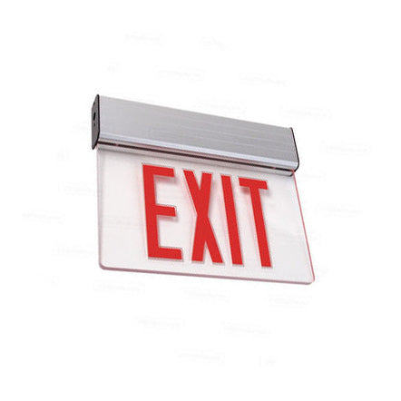 LED Edge Lit Exit Sign (Case of 4)