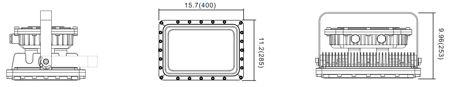 LED Explosion Proof Light Fixtures (D Series)