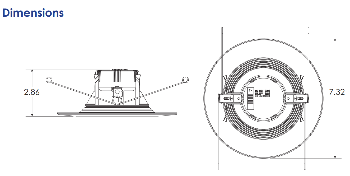 Energetic Lighting E3DL6B 6" Recessed Can Downlight (6 PACK)