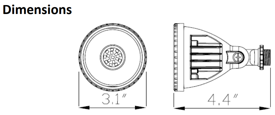 Howard 24W FLL24-120 Series LED Floodlight