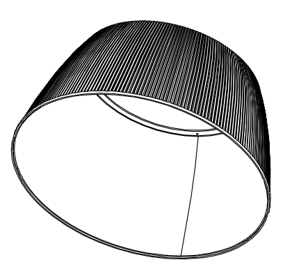 LED Highbay Fixture 400W MH Replacement - 200 Watts