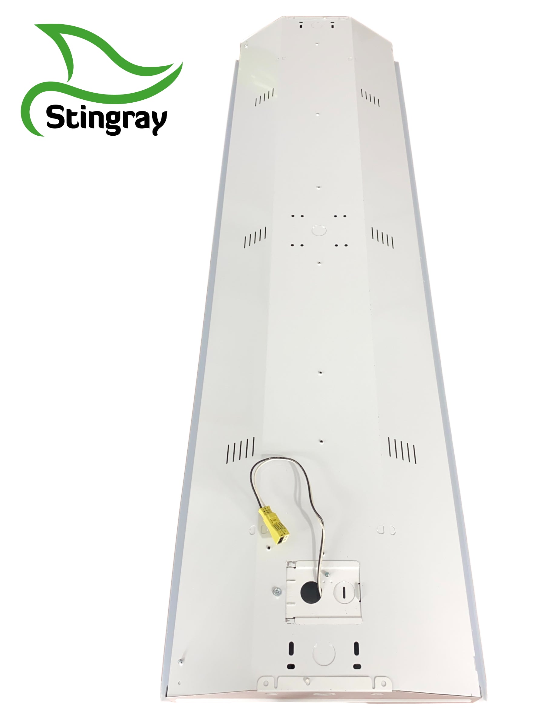 4ft. LED 4 Lamp T8 STINGRAY® 4XL Highbay Light 72W With 90 Minute Emergency Battery Backup 12,960 Lumens